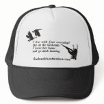 I LIVE WITH FEAR DUCK HUNTING HATS