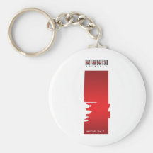 " i " logo key chains