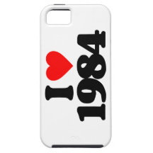 I LOVE 1984 iPhone 5 CASES