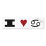 I Love 69! Bumper Stickers