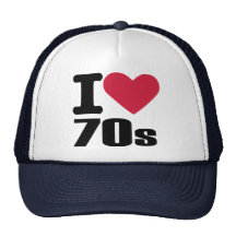 I love 70's trucker hats
