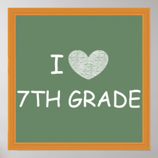 7th Grade Classroom Gifts - T-Shirts, Art, Posters & Other Gift Ideas