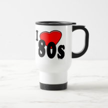 I Love 80s Mug
