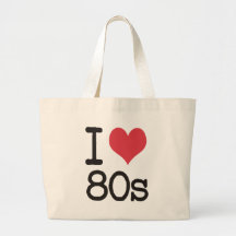 I Love 80s Products & Designs! Bag