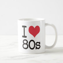 I Love 80s Products & Designs! Mug
