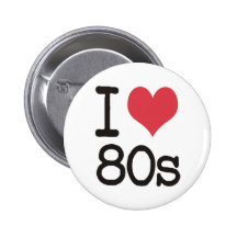 I Love 80s Products & Designs! Pins