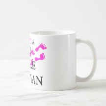 i love a 60 mile woman  feet mug