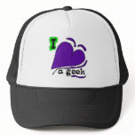 I Love a Geek Trucker Hats