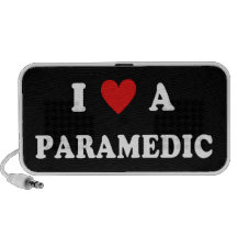 I Love A Paramedic Portable Speaker