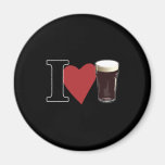 I Love A Pint of Beer Fridge Magnet