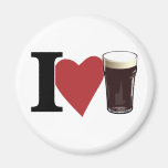 I Love A Pint of Beer Fridge Magnets
