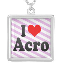 I love Acro Pendants