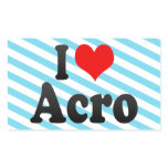 I love Acro stickers