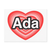 I love Ada. I love you Ada. Heart