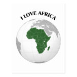 I LOVE AFRICA--DESIGN 1 FROM 933958STORE POST CARDS