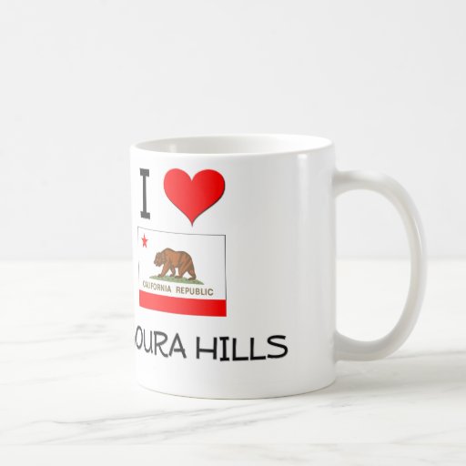 I Love AGOURA HILLS California Mugs