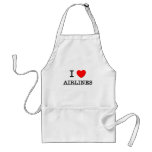I Love Airlines aprons