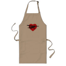 I Love Airplanes Apron