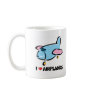 I Love Airplanes Mug