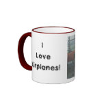 I Love Airplanes Coffee Mug