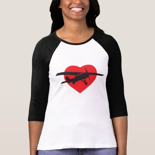 I Love Airplanes Tshirt