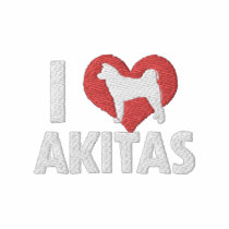 I Love Akitas Women's Polo