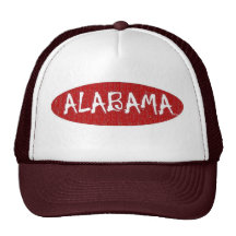 I Love Alabama Mesh baseball Cap by:da'vy Hats