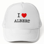 I Love Albert hats