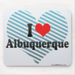 I Love Albuquerque Mousepads