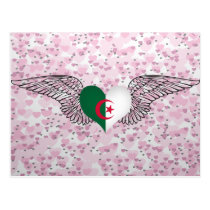 I Love Algeria -wings postcards