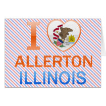 I Love Allerton, IL Cards