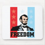 I Love America - Abraham Lincoln President Mouse Pads