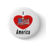 I Love America Pinback Buttons