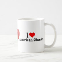 I Love American Cheese Mug