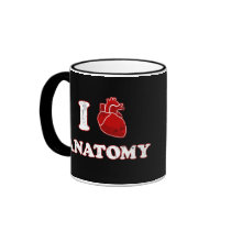 i love anatomy mug