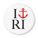 I Love (Anchor) RI magnets