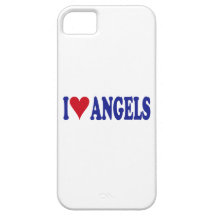I Love Angels iPhone 5 Cover