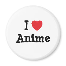 I love Anime heart custom personalized