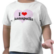 I Love Annapolis, United States Tshirts