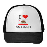 I Love ANTIOCH California Hats