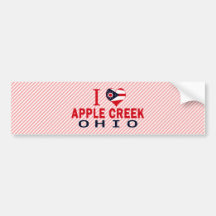 I love Apple Creek, Ohio Bumper Sticker