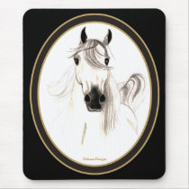 I Love Arabian Horses Mousepad
