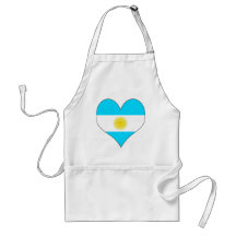I Love Argentina Apron
