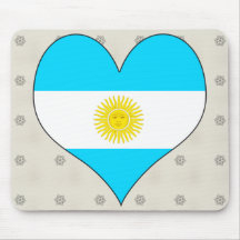 I Love Argentina Mousepad
