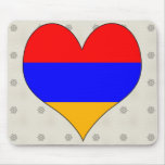 I Love Armenia Mouse Pad