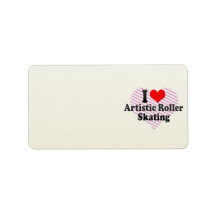I love Artistic Roller Skating Labels