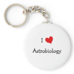 I Love Astrobiology keychains