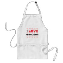 I LOVE ASTROLOGERS APRON