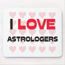 I LOVE ASTROLOGERS MOUSE MATS