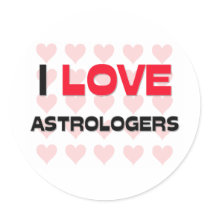I LOVE ASTROLOGERS STICKERS
